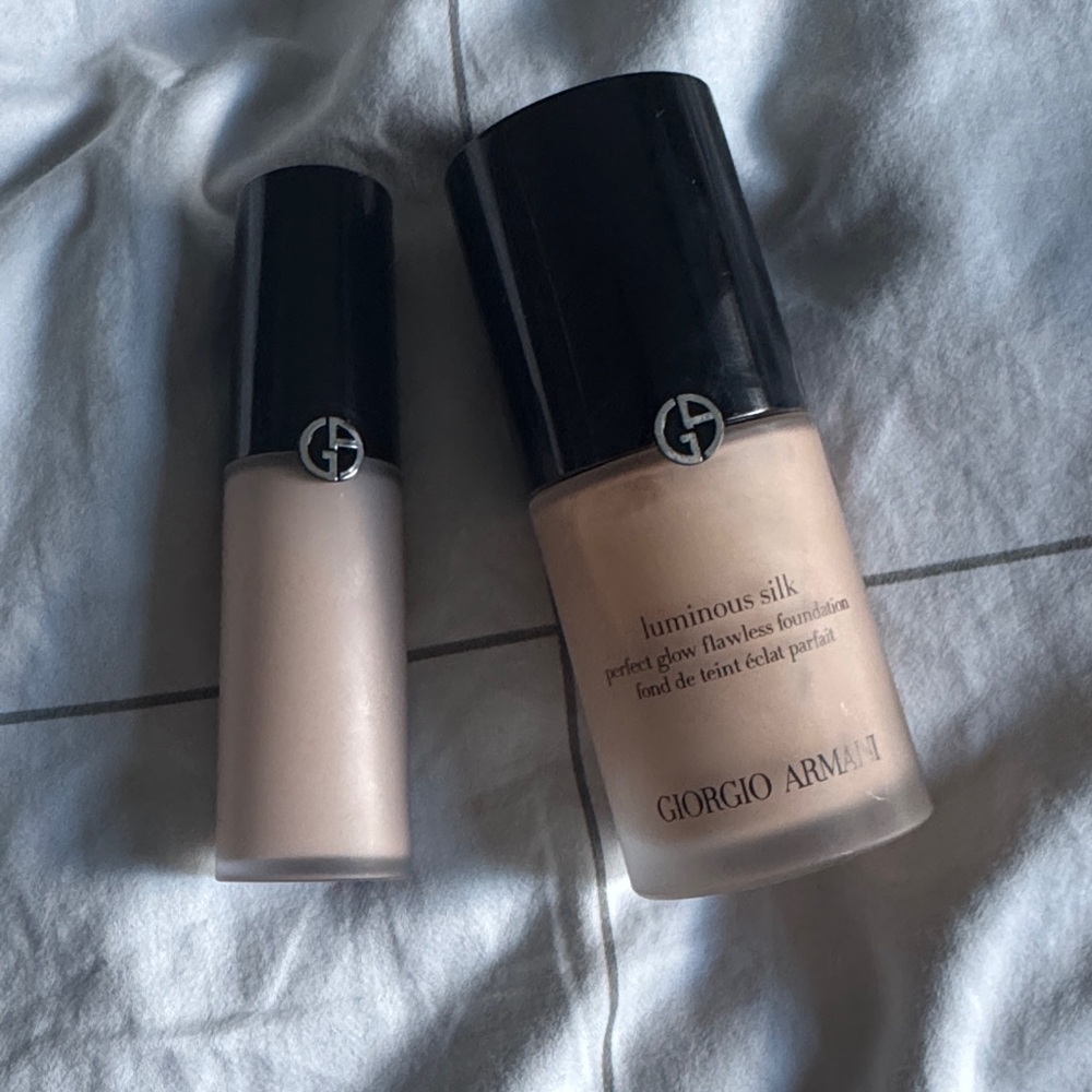 Giorgio Armani Luminous Silk Foundation & concealer  - color 3.75